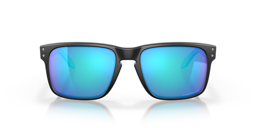 Oakley OO9102 Holbrook Men's Square Prizm Sunglasses - Matte Black Frame