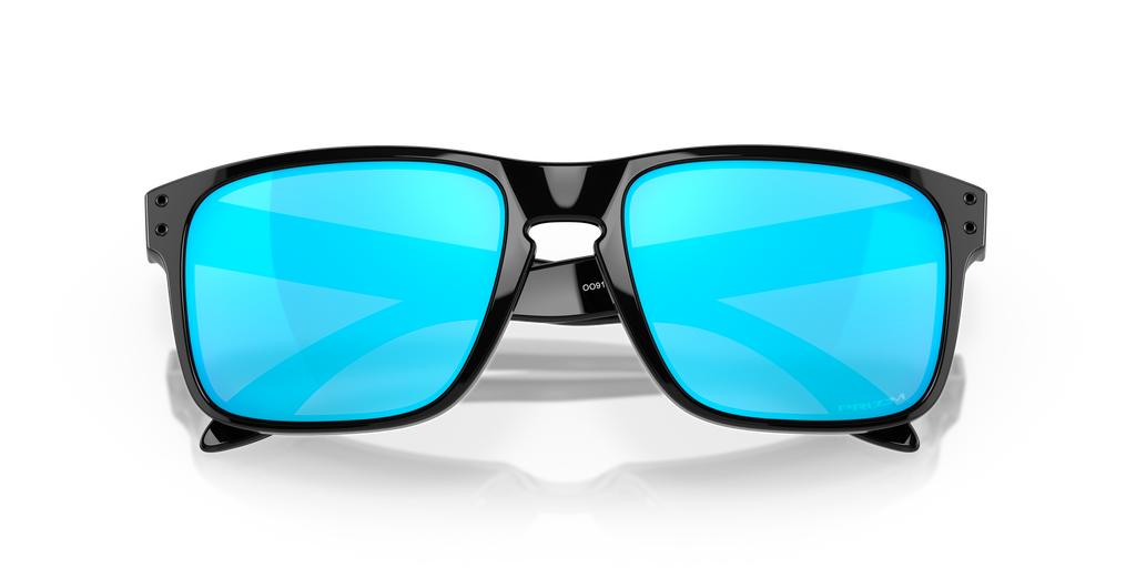 Oakley OO9102 Holbrook Men's Square Prizm Sunglasses - Matte Black Frame