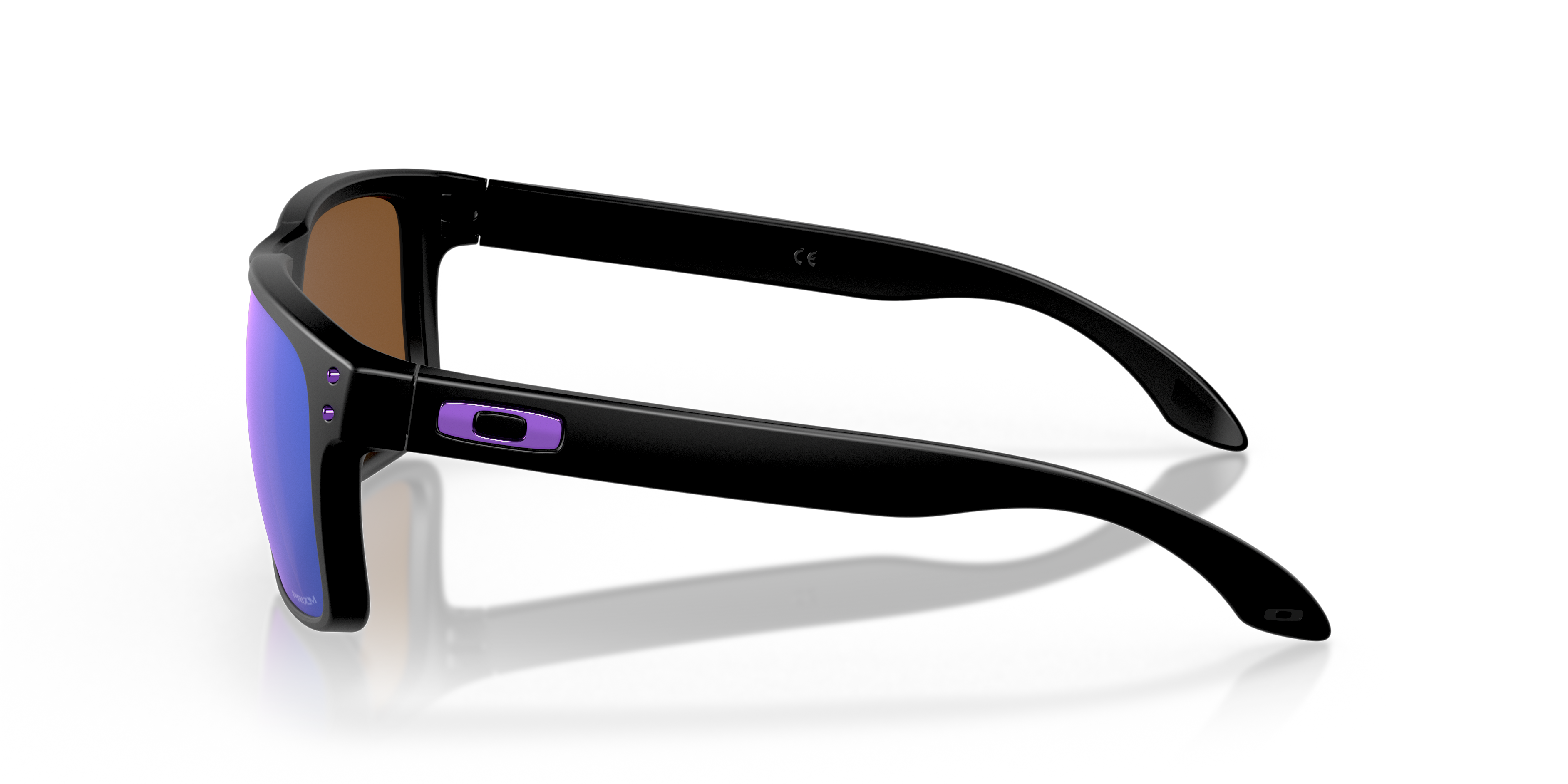 Oakley OO9102 Holbrook Men's Square Prizm Sunglasses - Matte Black Frame