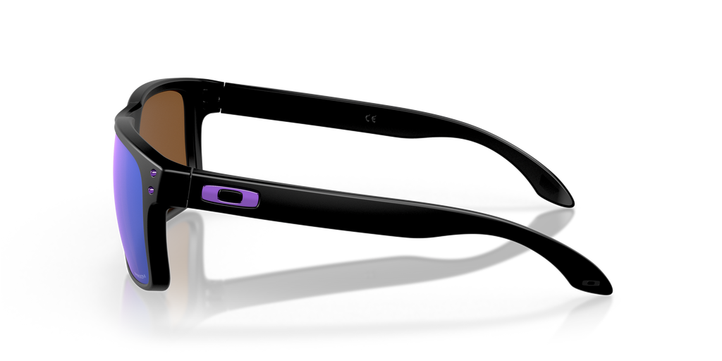 Oakley OO9102 Holbrook Men's Square Prizm Sunglasses - Polished Black Frame