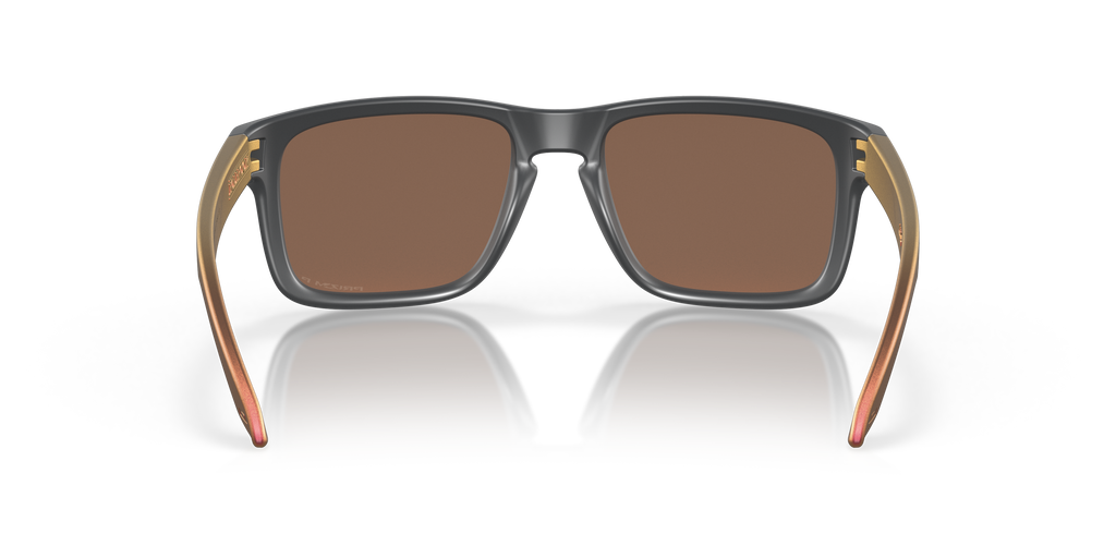 Oakley OO9102 Holbrook Men's Square Prizm Sunglasses - Polished Black Frame