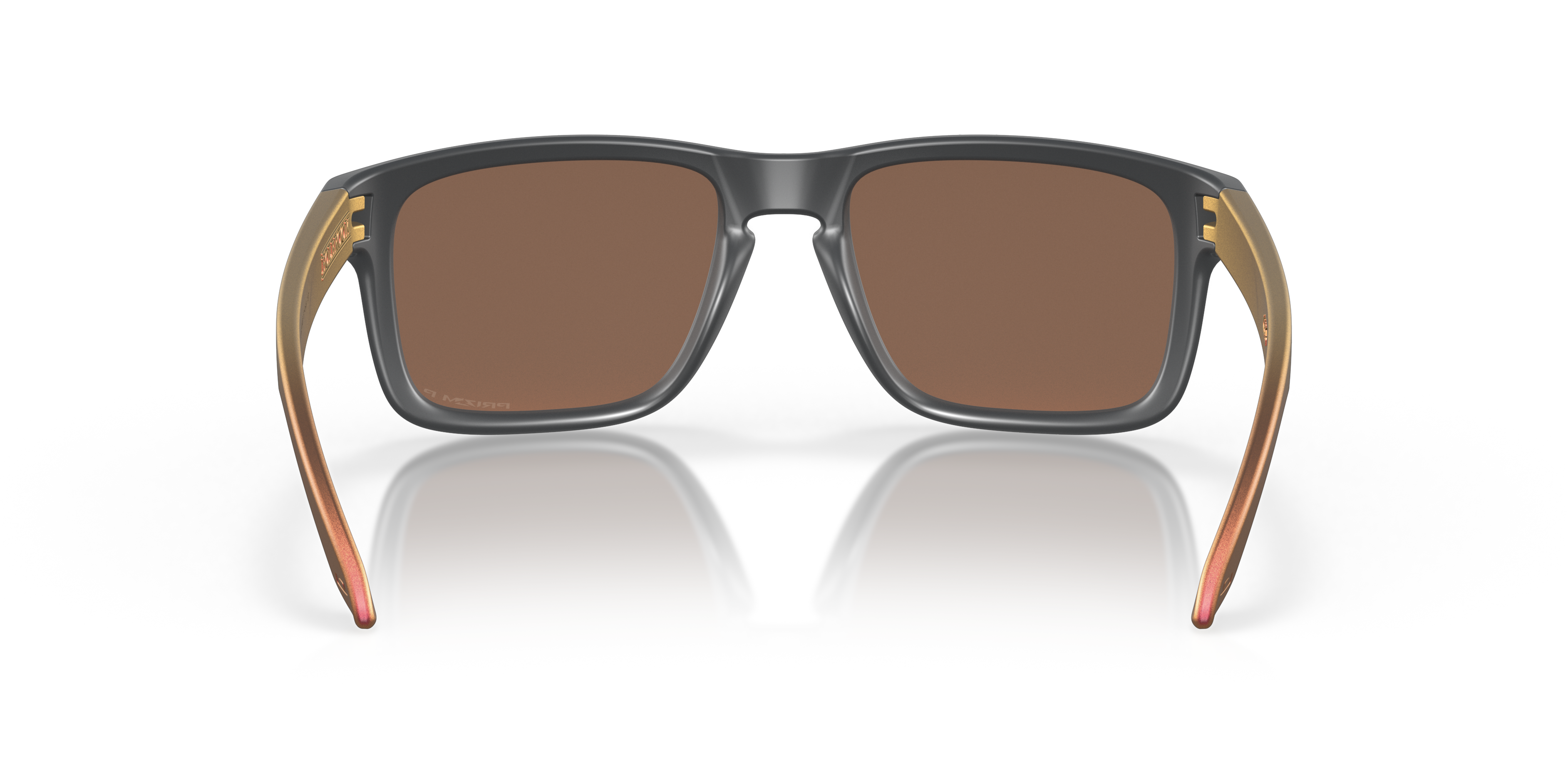 Oakley OO9102 Holbrook Men's Square Prizm Sunglasses - Polished Black Frame