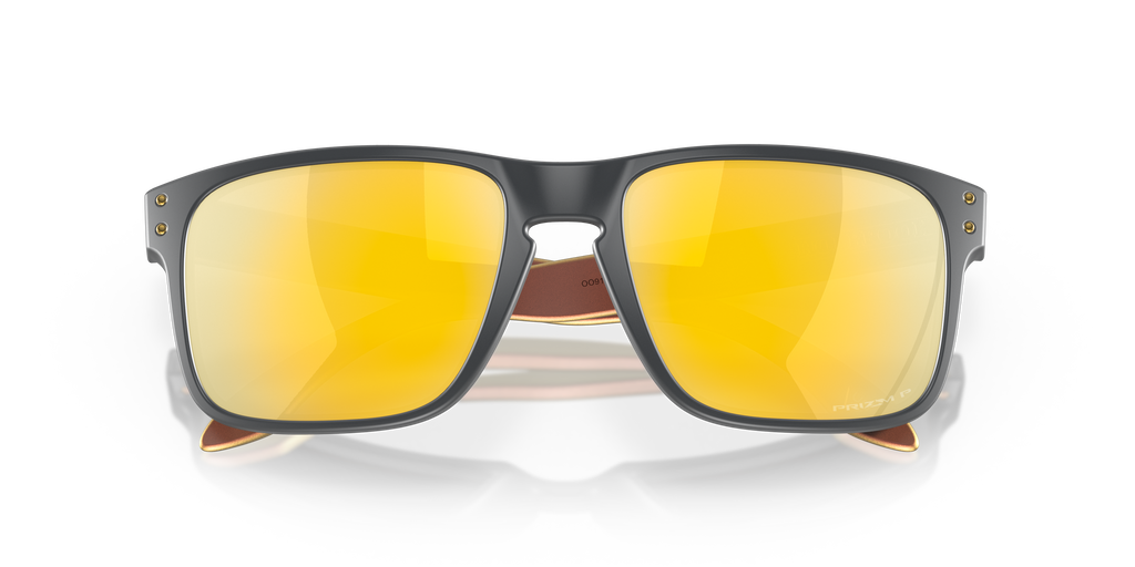 Oakley OO9102 Holbrook Men's Square Prizm Sunglasses - Polished Black Frame