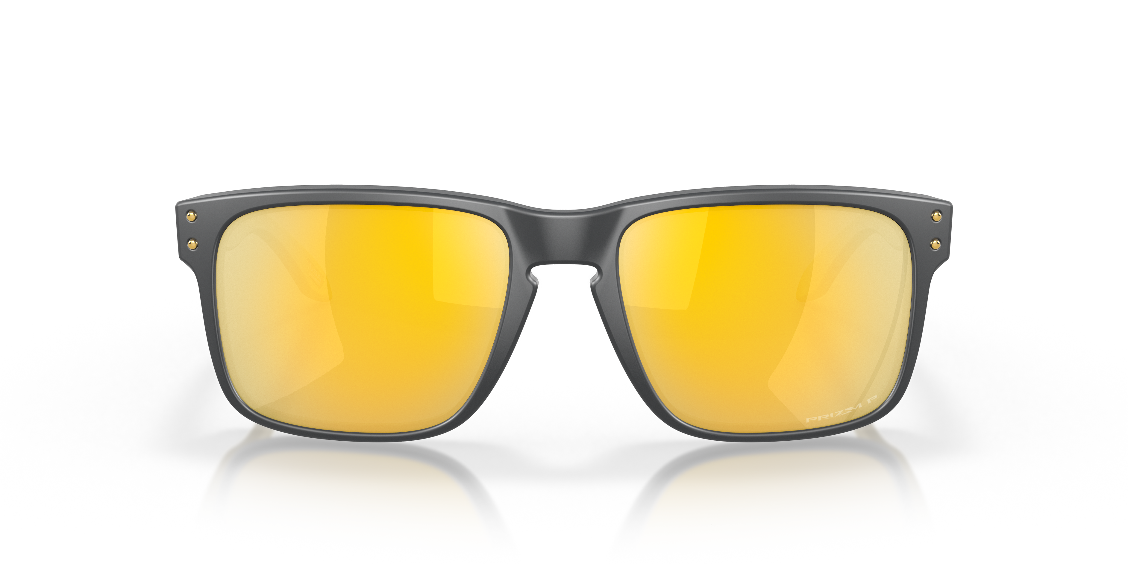 Oakley OO9102 Holbrook Men's Square Prizm Sunglasses - Matte Black Frame