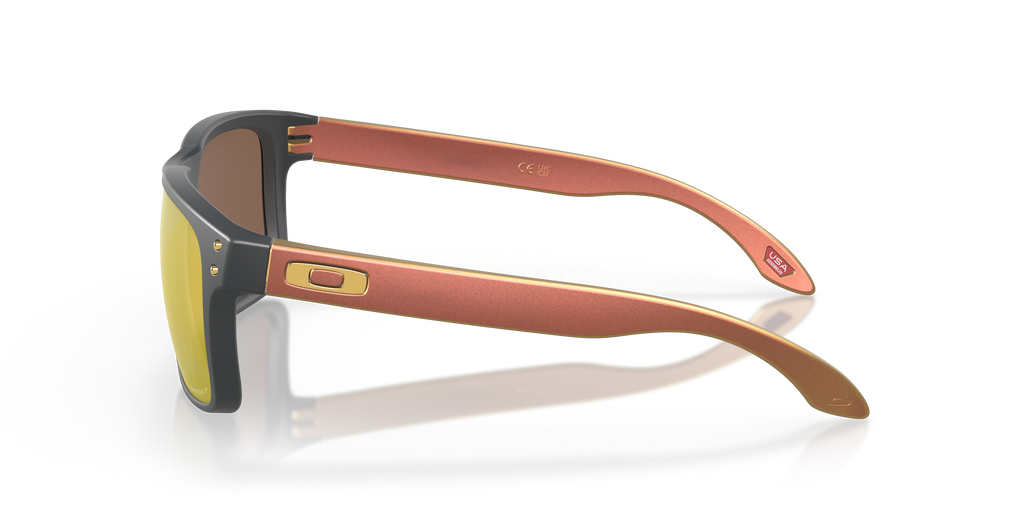 Oakley OO9102 Holbrook Men's Square Prizm Sunglasses - Matte Black Frame
