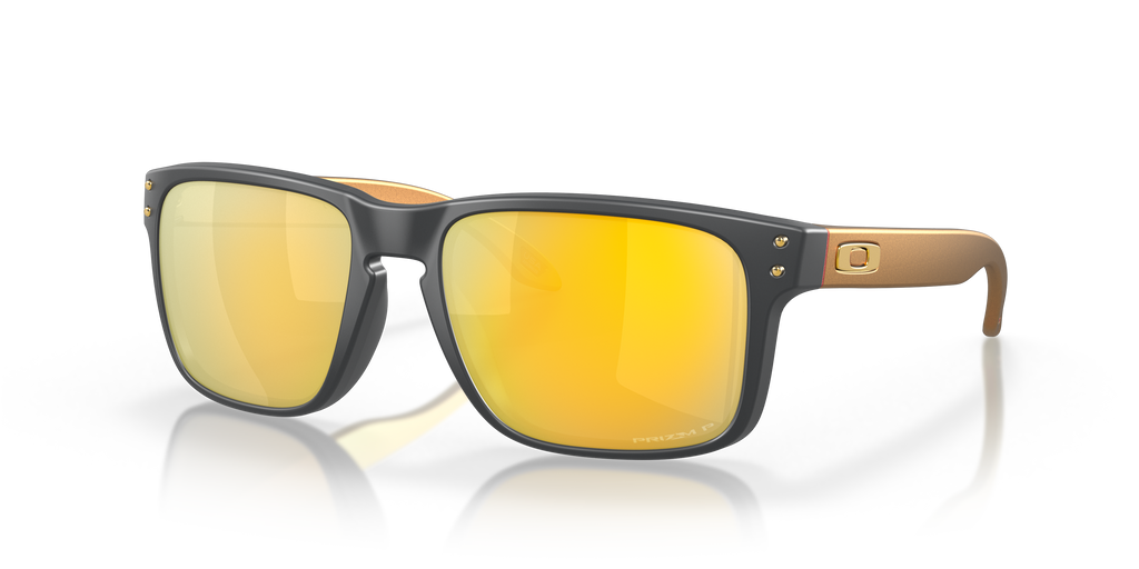 Oakley OO9102 Holbrook Men's Square Prizm Sunglasses - Matte Black Frame