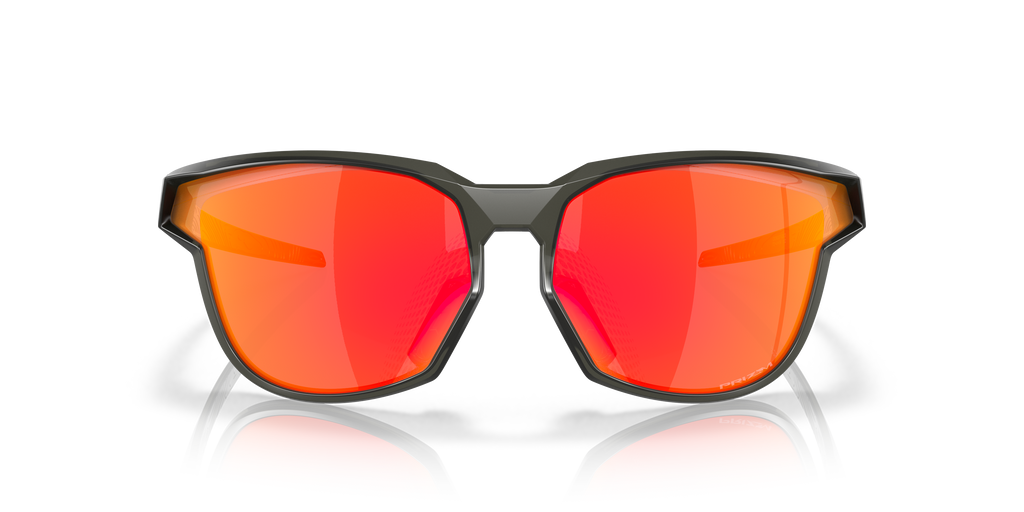Oakley OO9227 Kaast Men's Oval Prizm Sunglasses - Matte Black Frame
