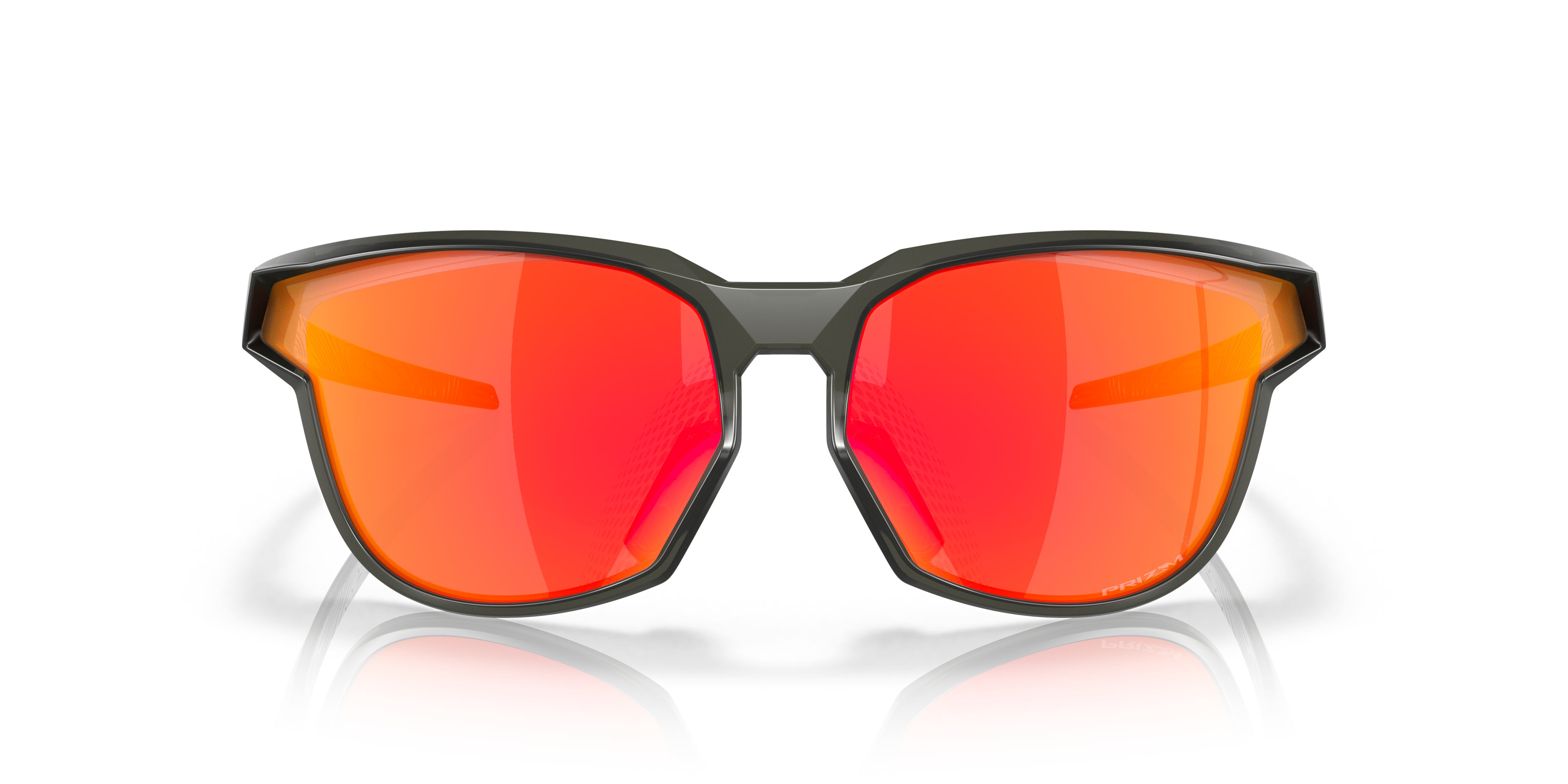 Oakley OO9227 Kaast Men's Oval Prizm Sunglasses - Matte Black Frame