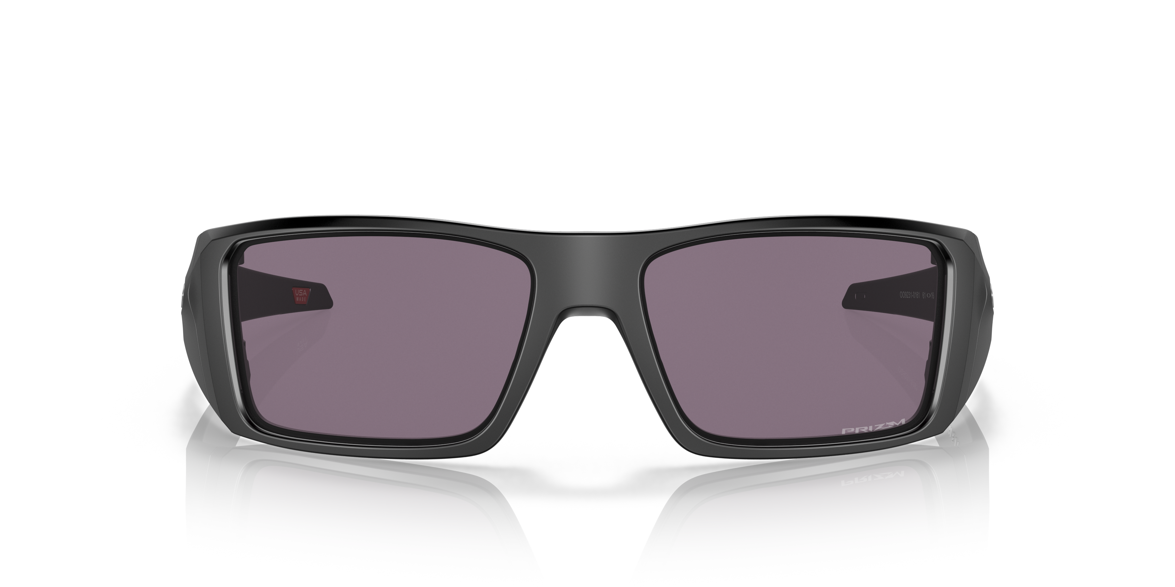 Oakley OO9231 Heliostat Men's Rectangle Prizm Sunglasses - Matte Black Camo Frame