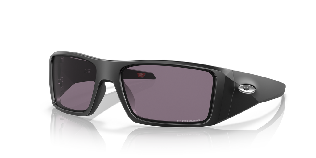 Oakley OO9231 Heliostat Men's Rectangle Prizm Sunglasses - Matte Black Camo Frame