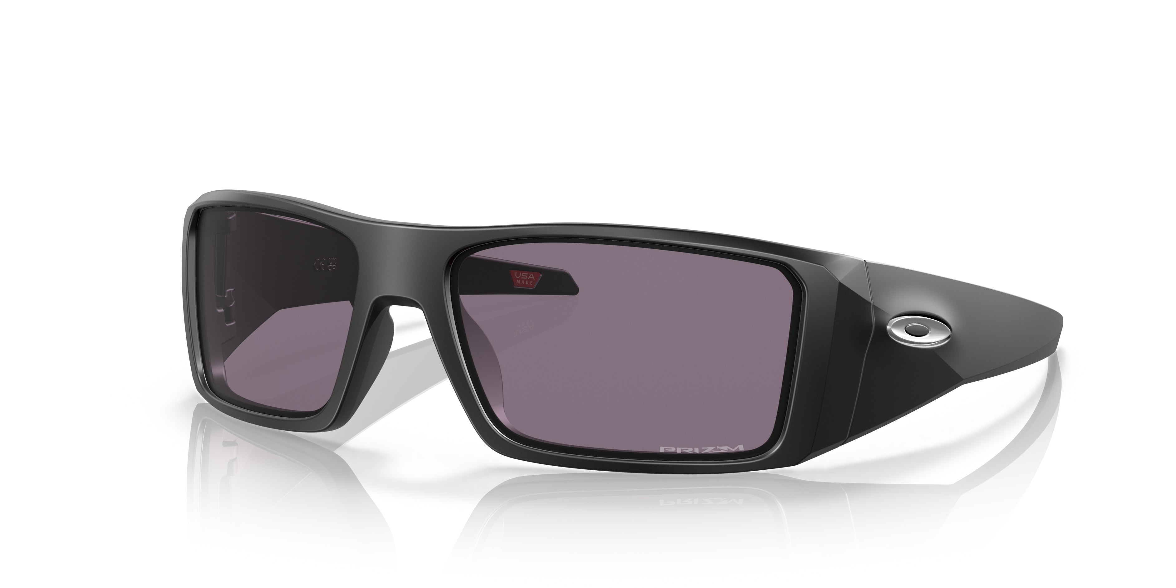 Oakley OO9231 Heliostat Men's Rectangle Prizm Sunglasses - Matte Black Frame