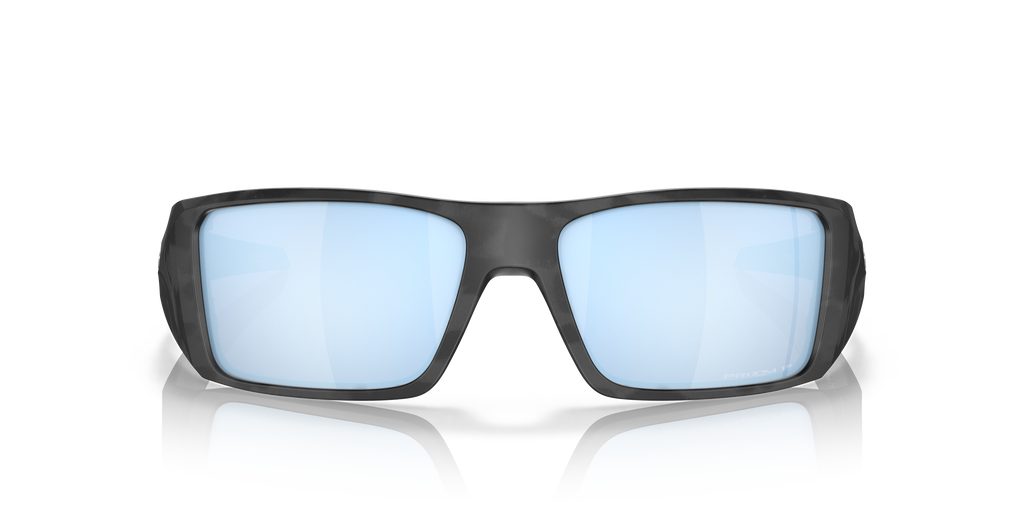 Oakley OO9231 Heliostat Men's Rectangle Prizm Sunglasses - Matte Black Frame
