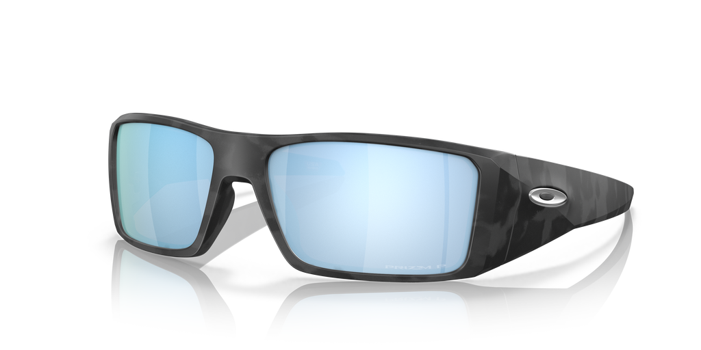 Oakley OO9231 Heliostat Men's Rectangle Prizm Sunglasses - Matte Black Frame