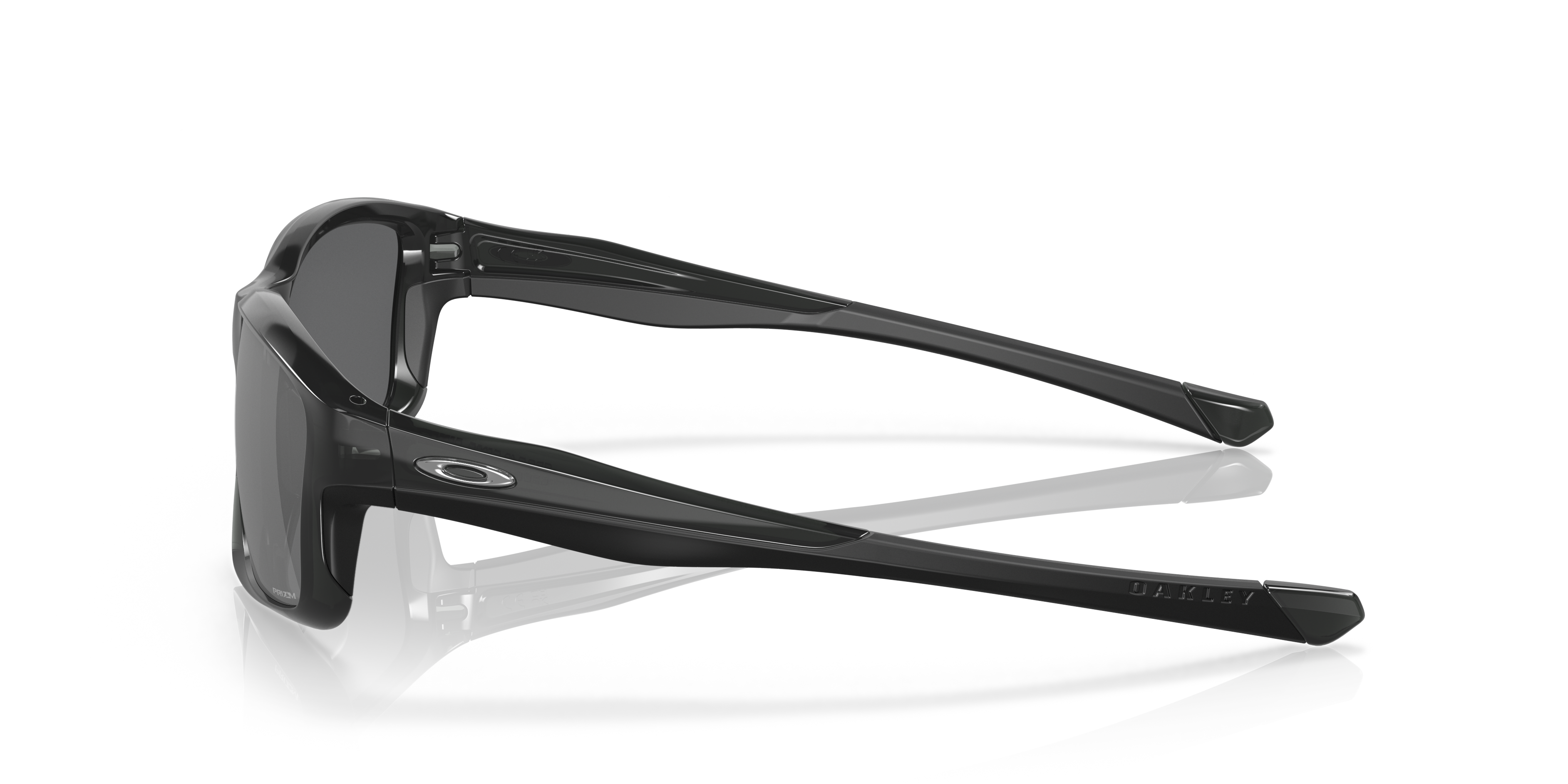 Oakley OO9247 Chainlink Men's Rectangle Polarized Sunglasses - Matte Black Frame