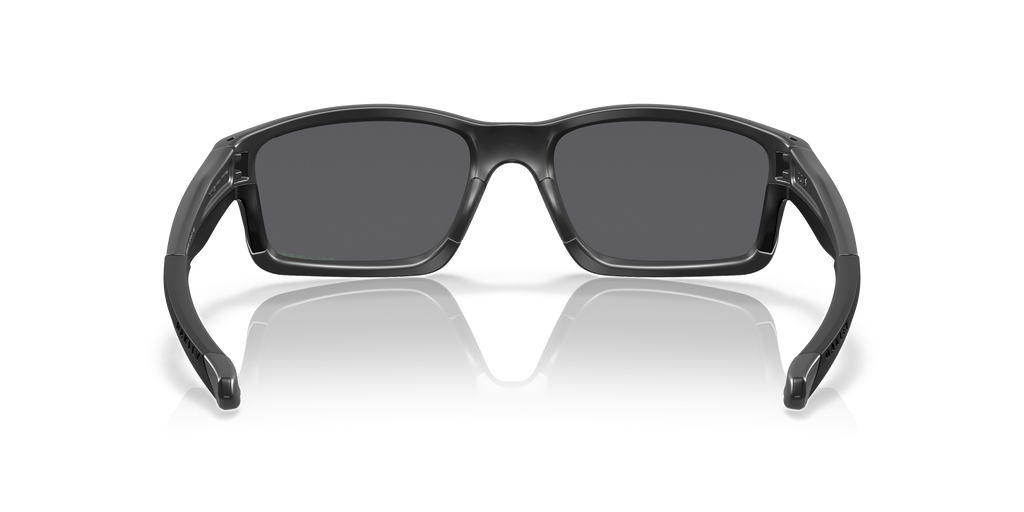 Oakley OO9247 Chainlink Men's Rectangle Polarized Sunglasses - Matte Black Frame