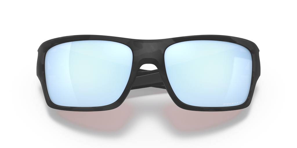 Oakley OO9263 Turbine Men's Rectangle Prizm Sunglasses - Matte Black Frame
