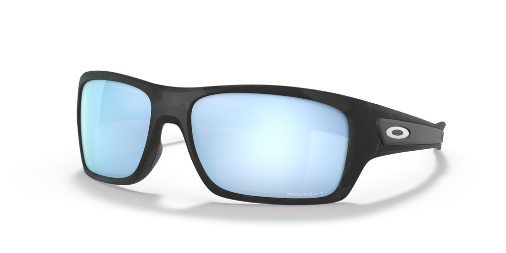 Oakley OO9263 Turbine Men's Rectangle Prizm Sunglasses - Matte Black Frame