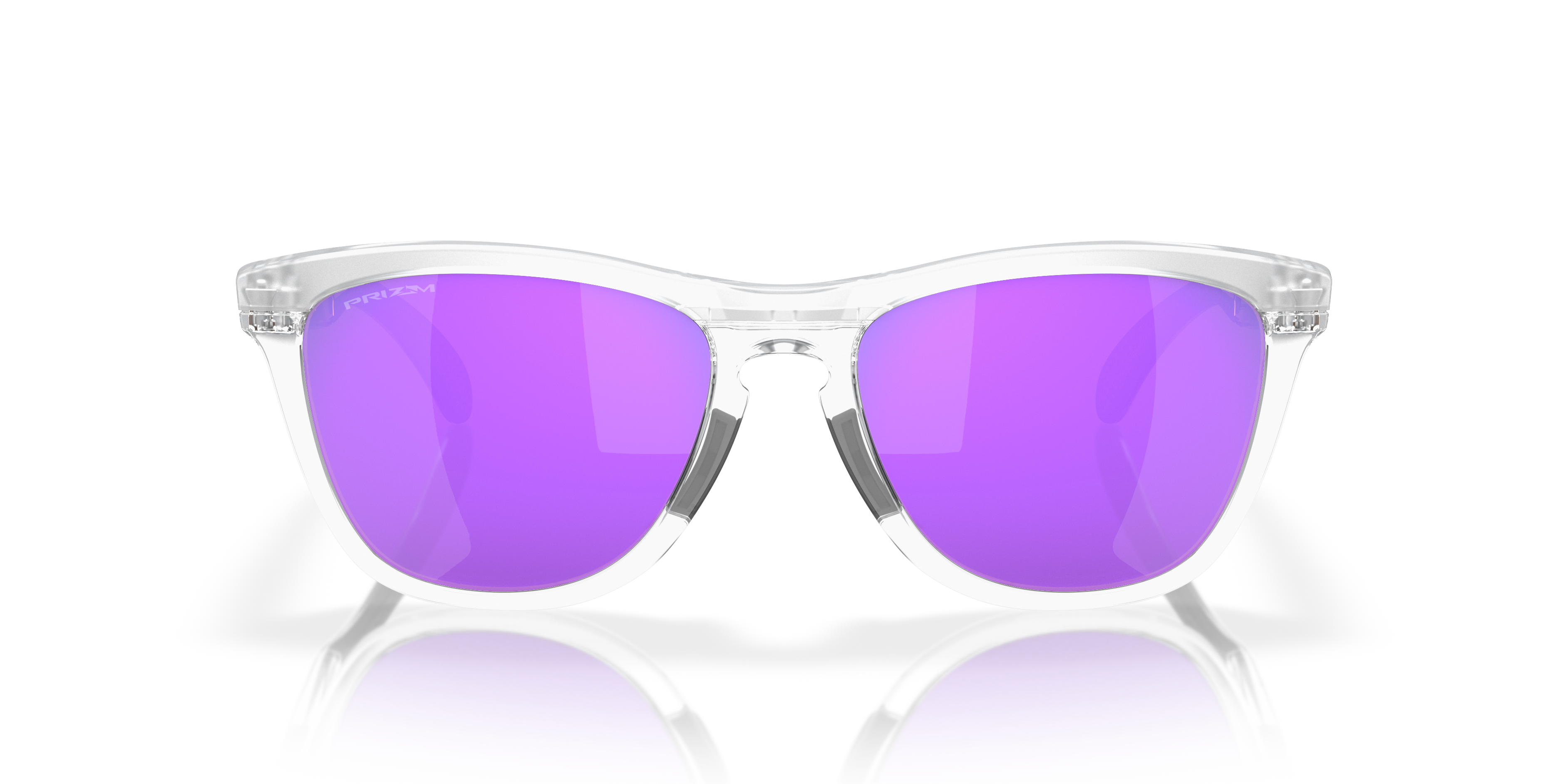 Oakley OO9284 Frogskins Range Men's Round Prizm Sunglasses - Matte Grey Smoke Frame