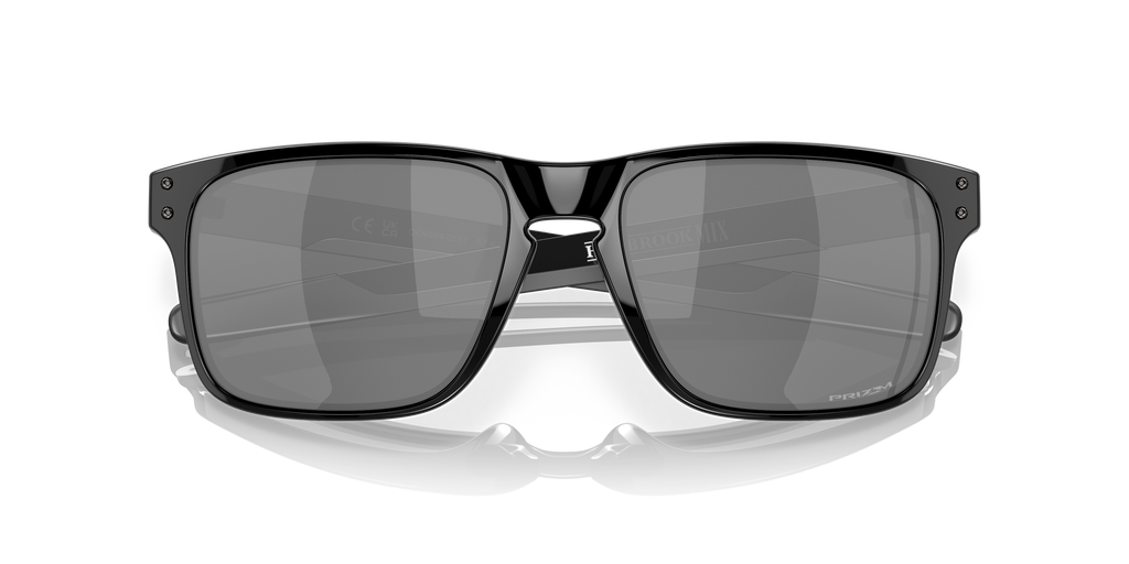 Oakley OO9384 Holbrook Mix Men's Square Prizm Polarized Sunglasses - Steel Frame