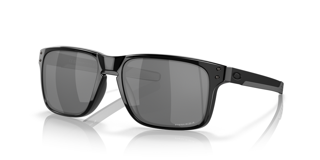 Oakley OO9384 Holbrook Mix Men's Square Prizm Polarized Sunglasses - Steel Frame