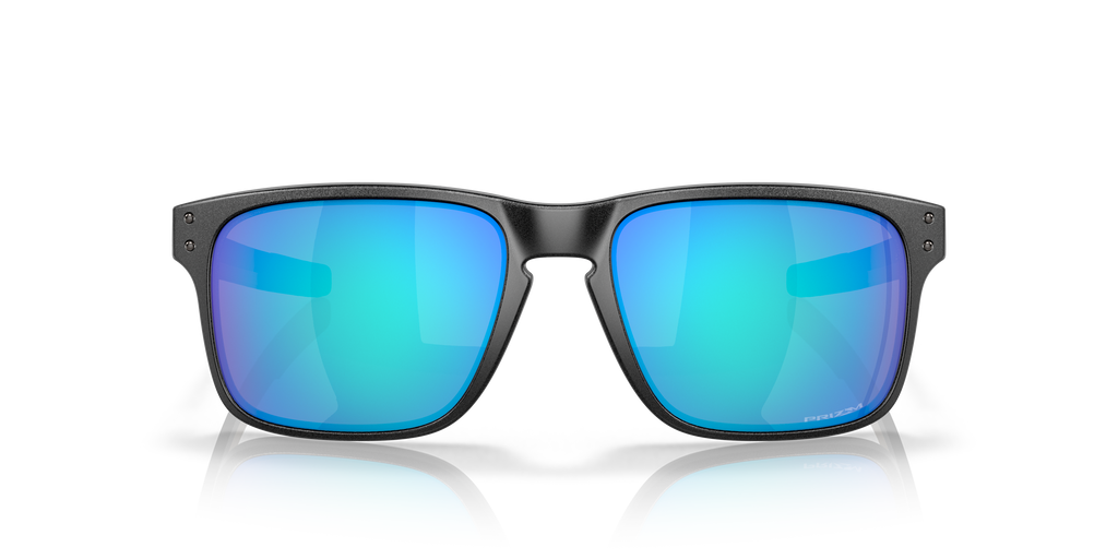 Oakley OO9384 Holbrook Mix Men's Square Prizm Polarized Sunglasses - Steel Frame