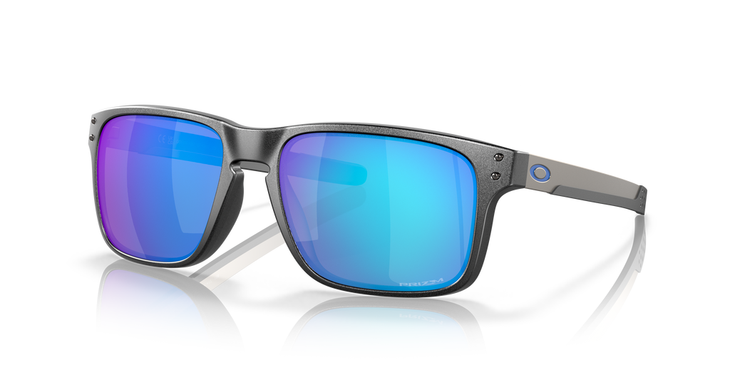 Oakley OO9384 Holbrook Mix Men's Square Prizm Polarized Sunglasses - Polished Black Frame