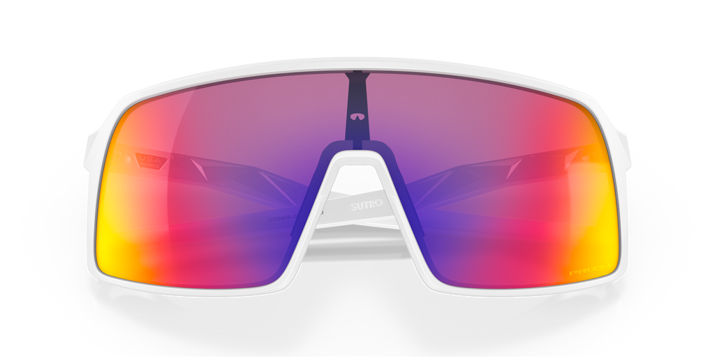Oakley OO9406 Sutro Unisex Prizm Sport Sunglasses - Matte White Frame