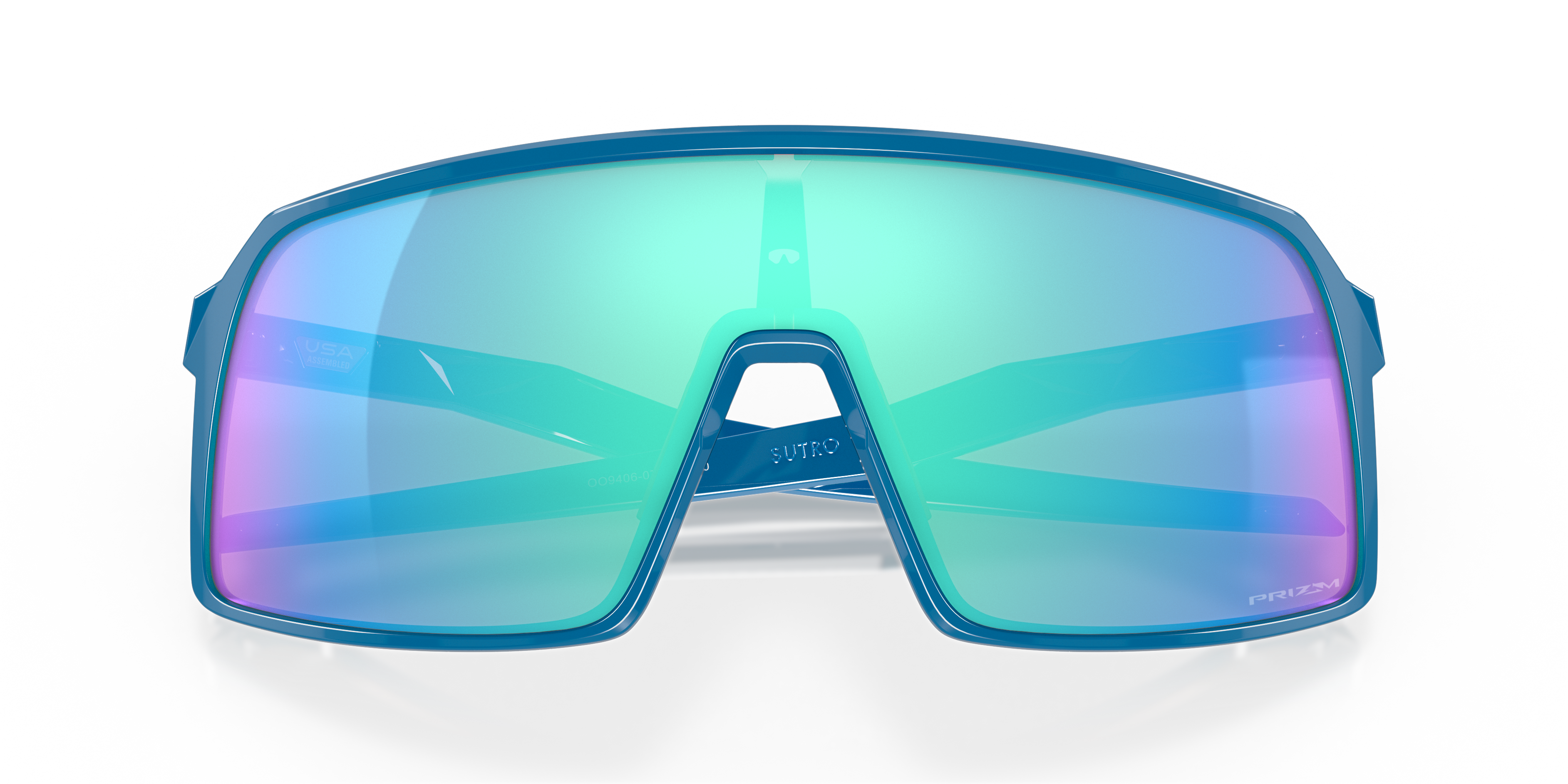 Oakley OO9406 Sutro Unisex Prizm Sport Sunglasses - Matte White Frame