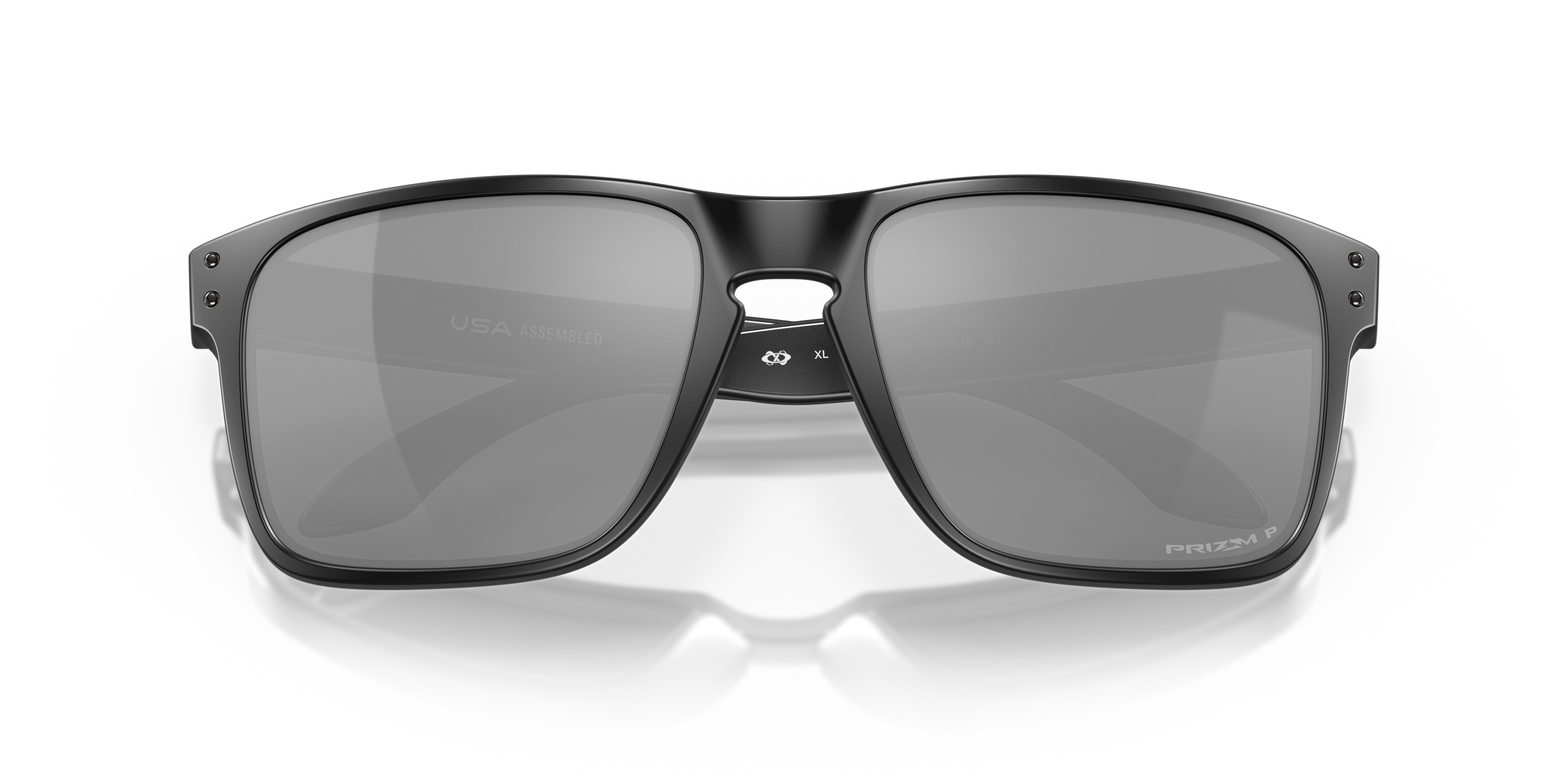 Oakley OO9417 Holbrook XL Men's Square Prizm Sunglasses - Polished Black Frame