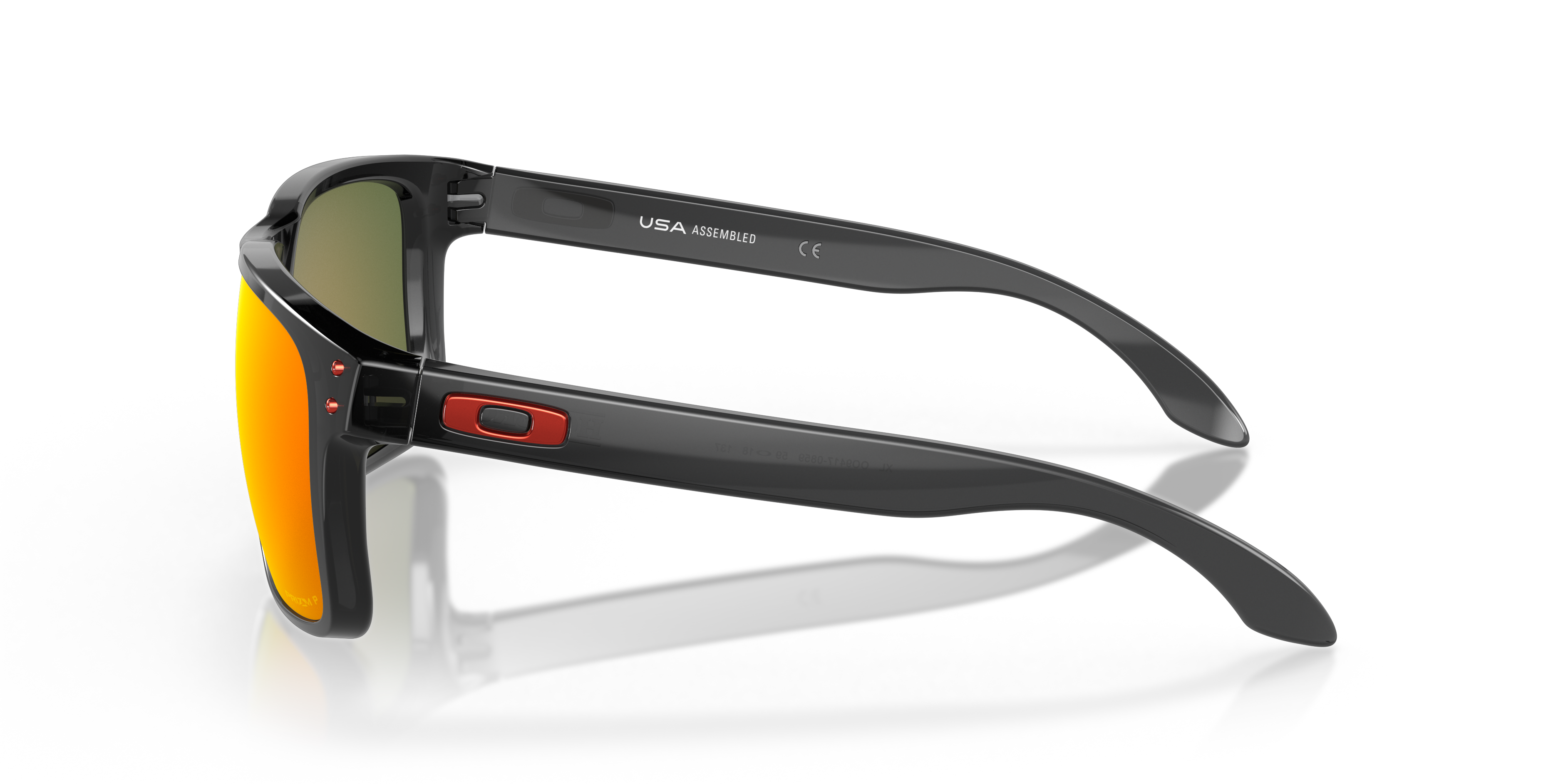 Oakley OO9417 Holbrook XL Men's Square Prizm Sunglasses - Polished Black Frame