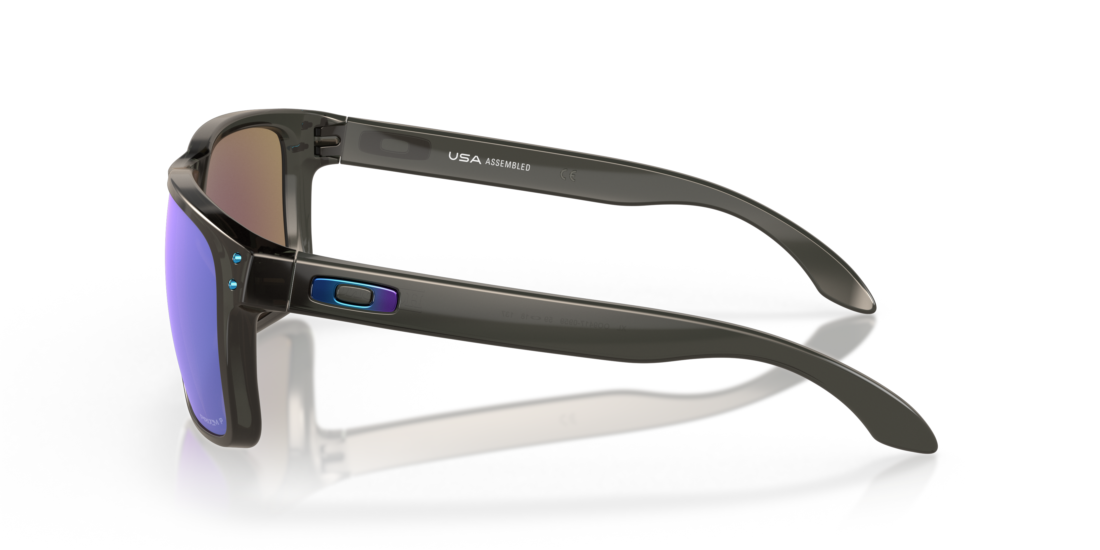 Oakley OO9417 Holbrook XL Men's Square Prizm Sunglasses - Matte Black Frame
