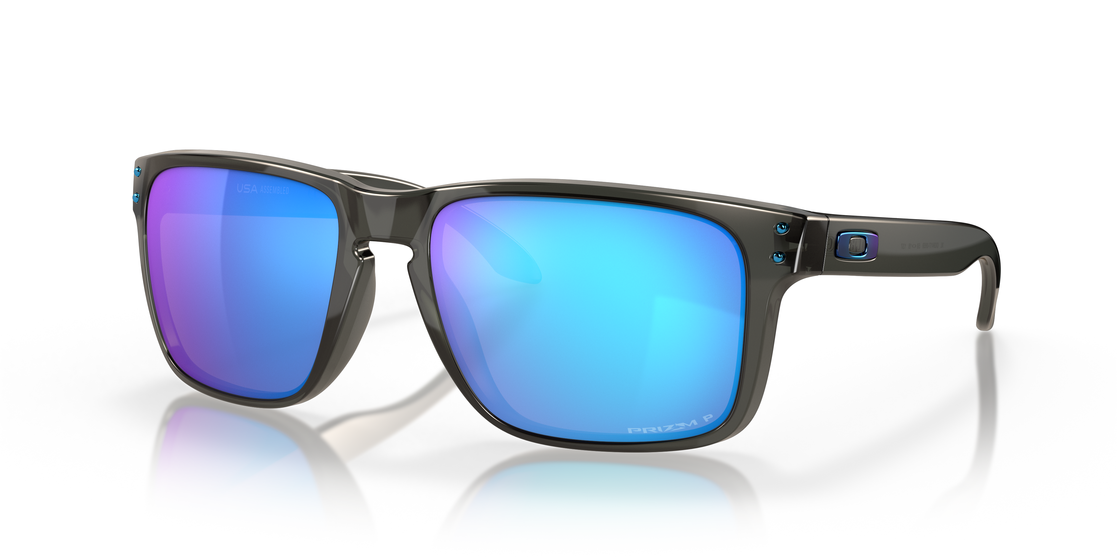 Oakley OO9417 Holbrook XL Men's Square Prizm Sunglasses - Polished Black Frame