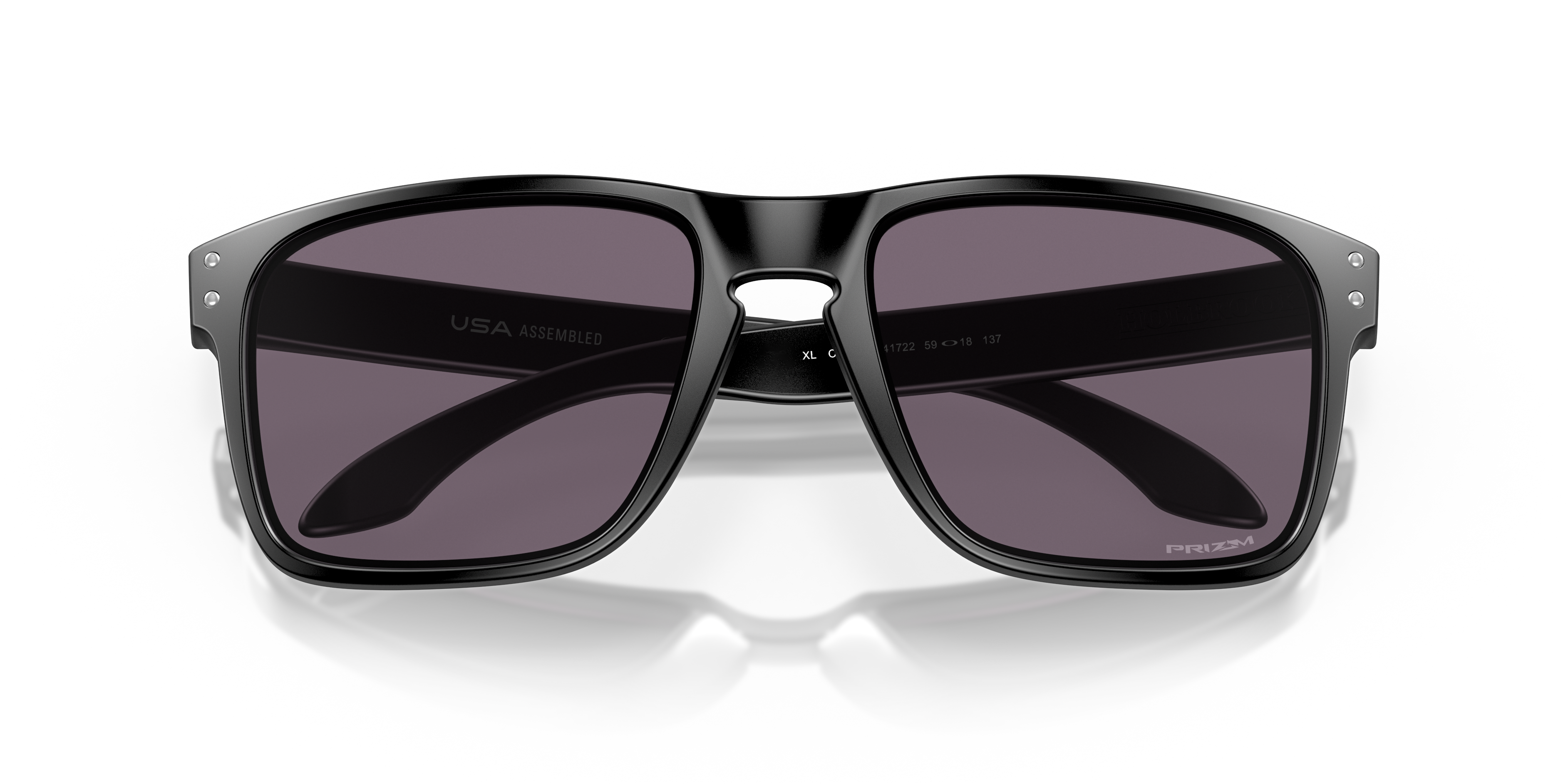 Oakley OO9417 Holbrook XL Men's Square Prizm Sunglasses - Polished Black Frame
