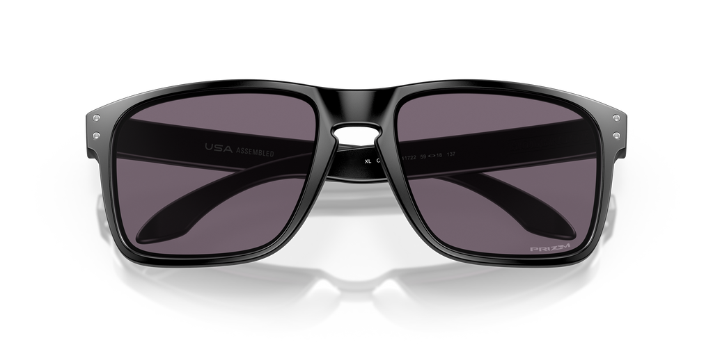 Oakley OO9417 Holbrook XL Men's Square Prizm Sunglasses - Grey Smoke Frame