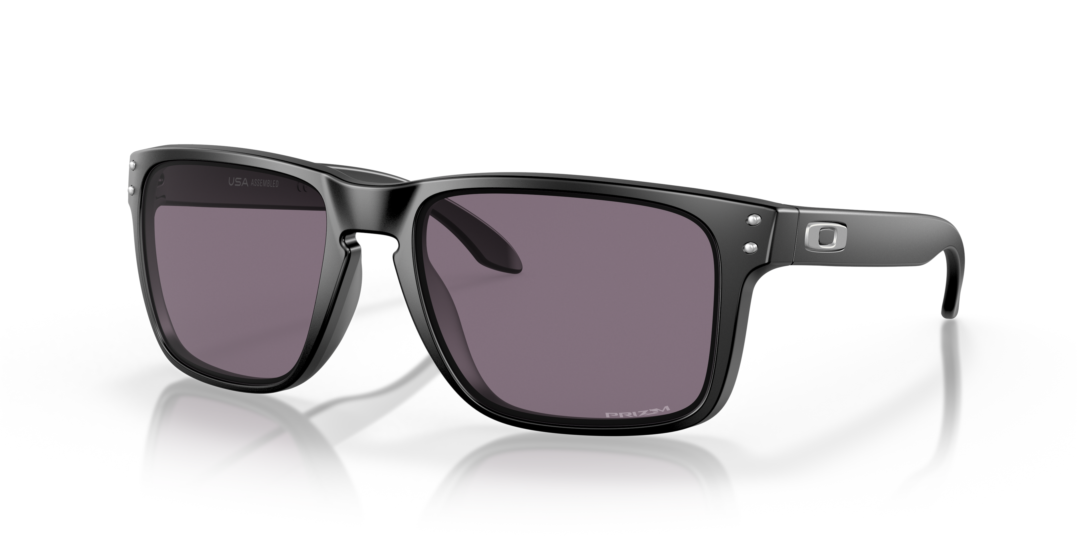 Oakley OO9417 Holbrook XL Men's Square Prizm Sunglasses - Grey Smoke Frame
