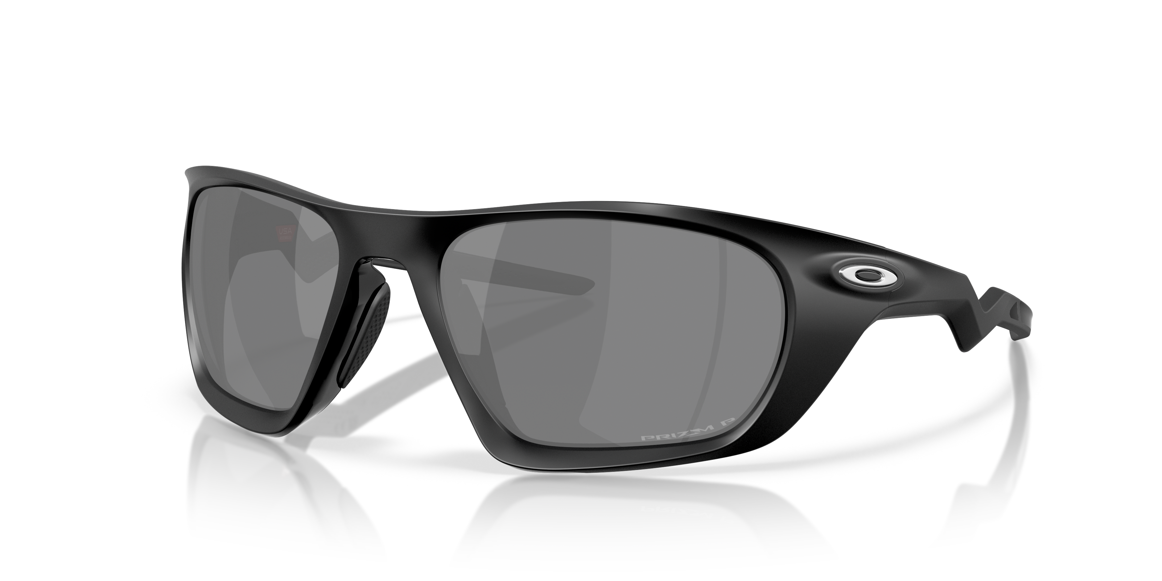 Oakley OO9431 Lateralis Men's Rectangle Prizm Sunglasses - Matte Clear Frame