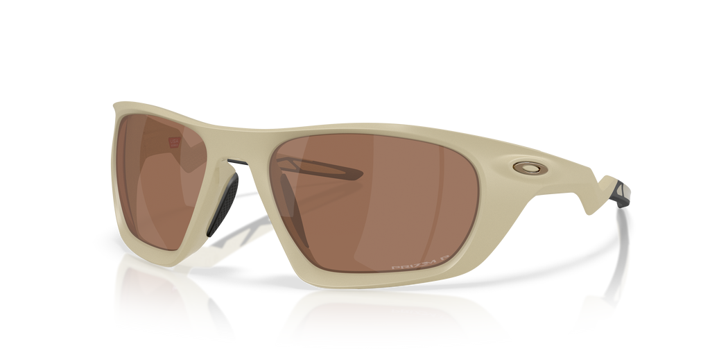 Oakley OO9431 Lateralis Men's Rectangle Prizm Sunglasses - Matte Clear Frame