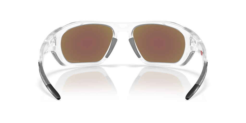 Oakley OO9431 Lateralis Men's Rectangle Prizm Sunglasses - Matte Black Frame