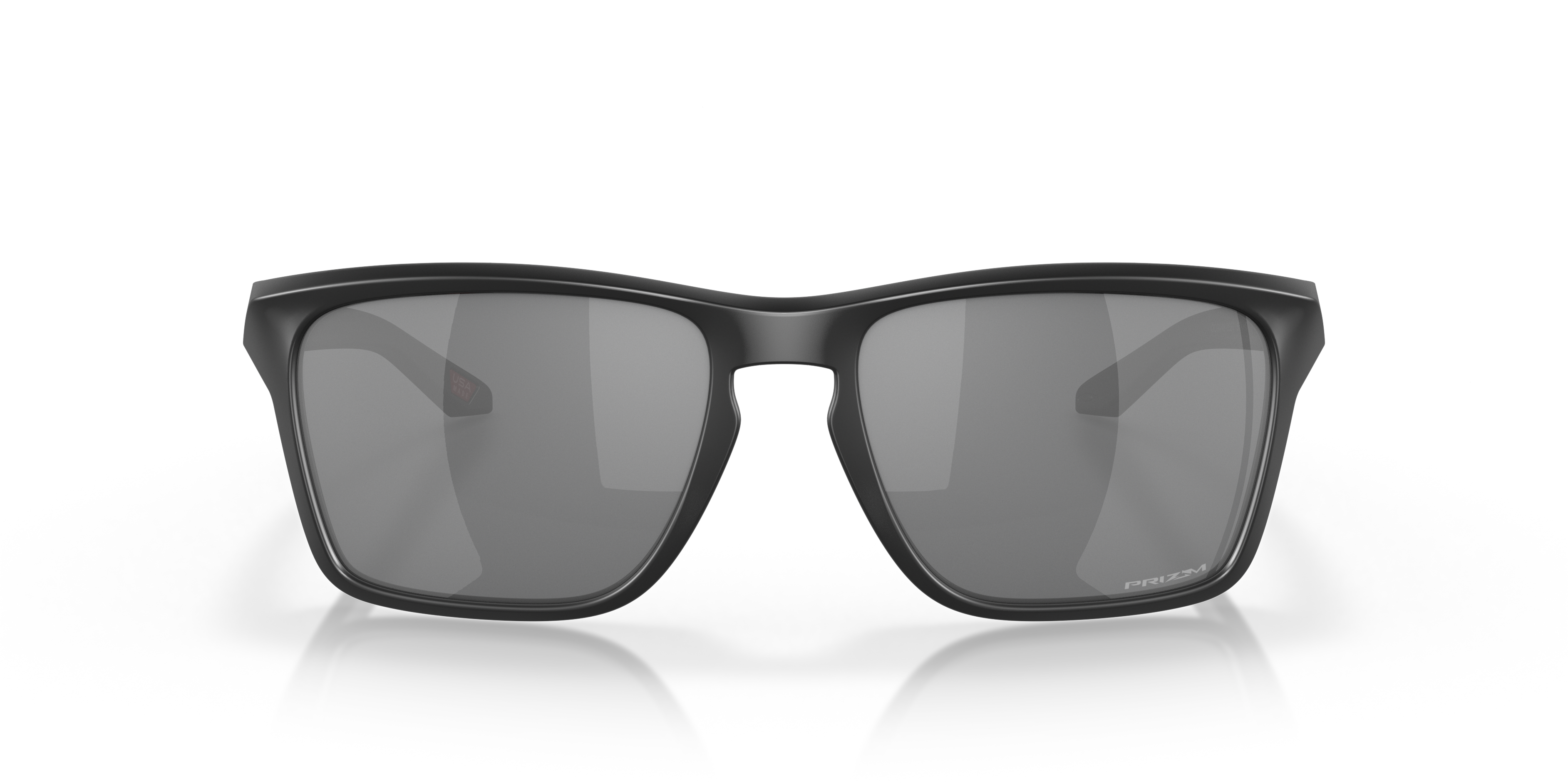 Oakley OO9448 Sylas Men's Rectangle Prizm Sunglasses - Polished Clear Frame