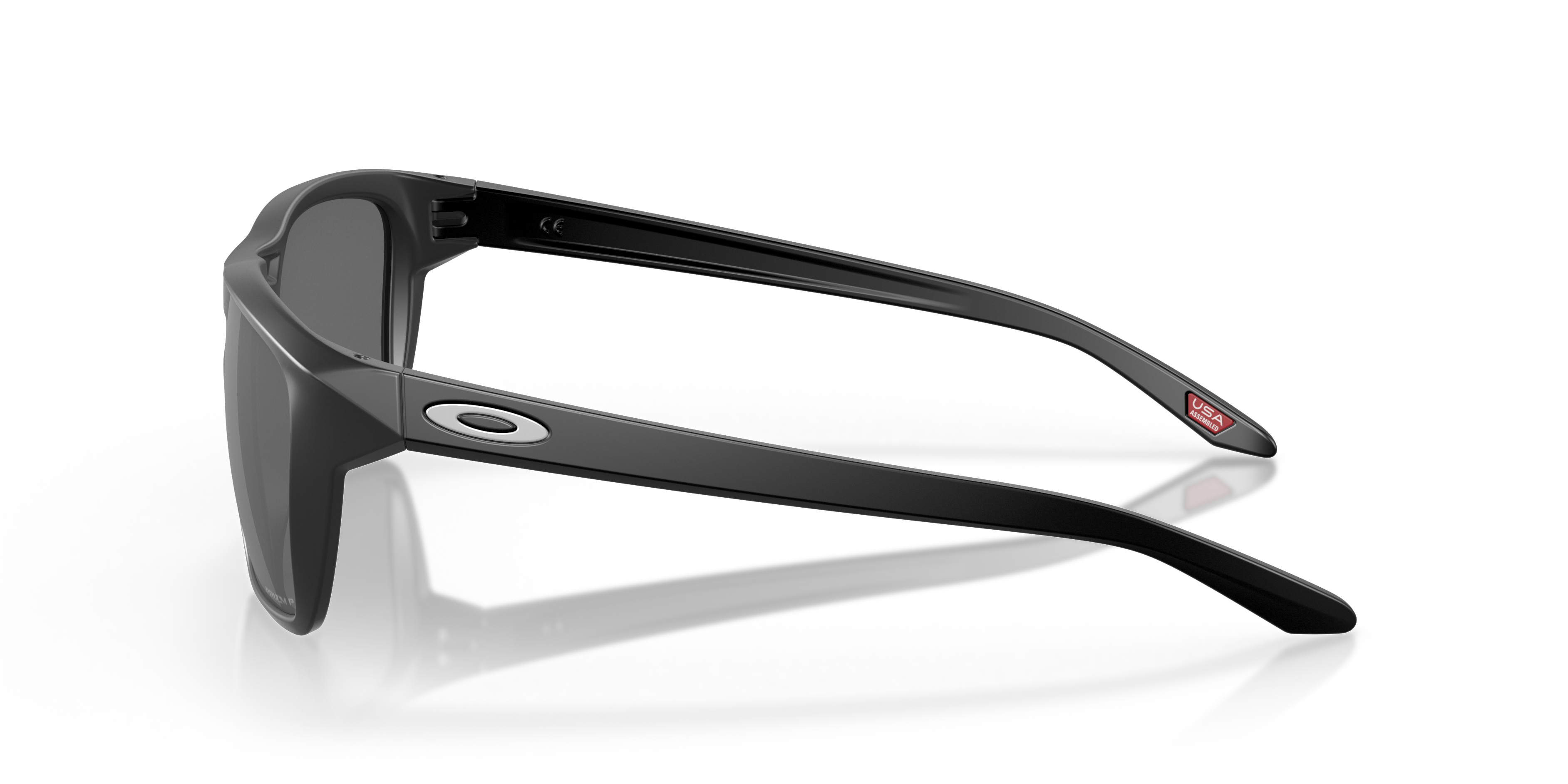 Oakley OO9448 Sylas Men's Rectangle Prizm Sunglasses - Polished Clear Frame