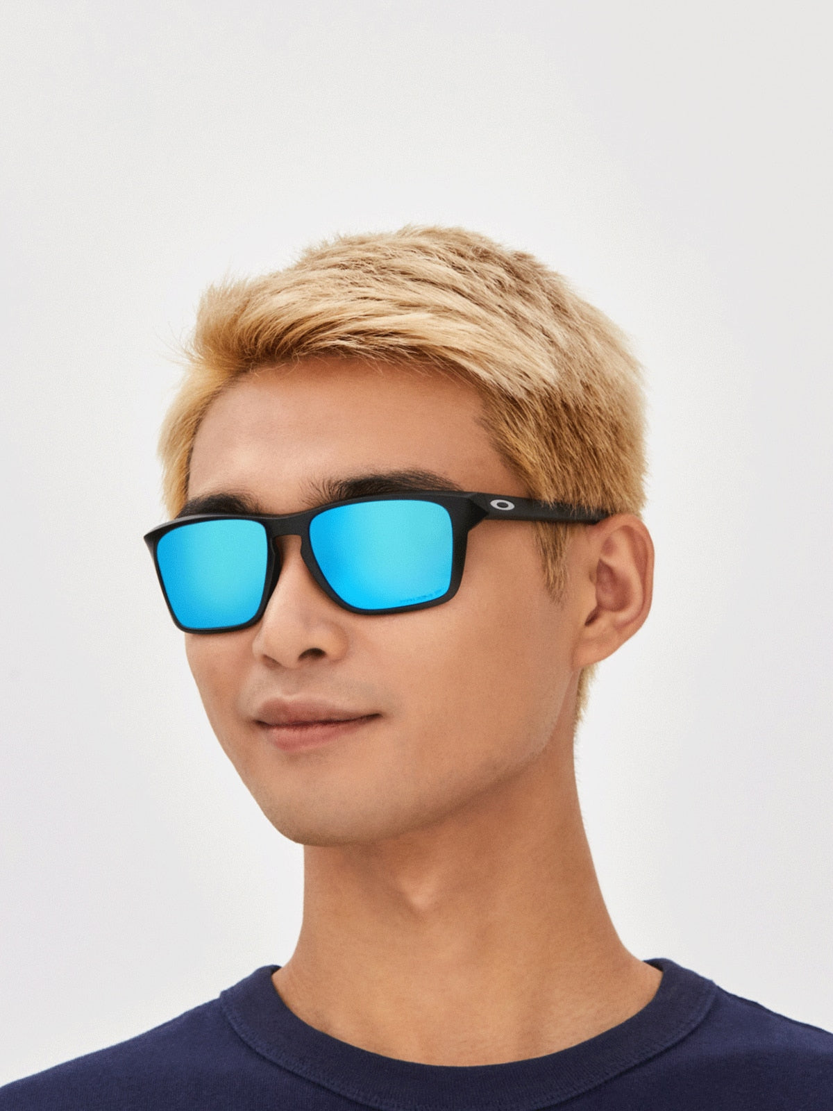Oakley OO9448 Sylas Men's Rectangle Prizm Sunglasses - Matte Black Frame