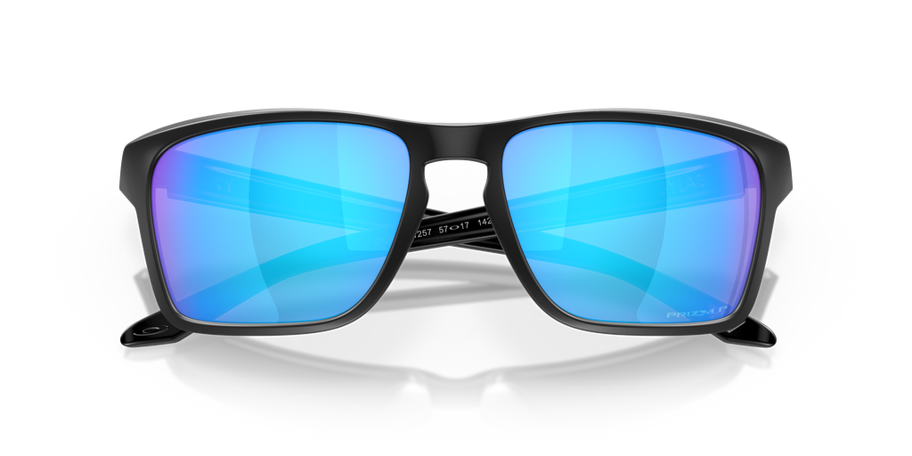 Oakley OO9448 Sylas Men's Rectangle Prizm Sunglasses - Polished Clear Frame
