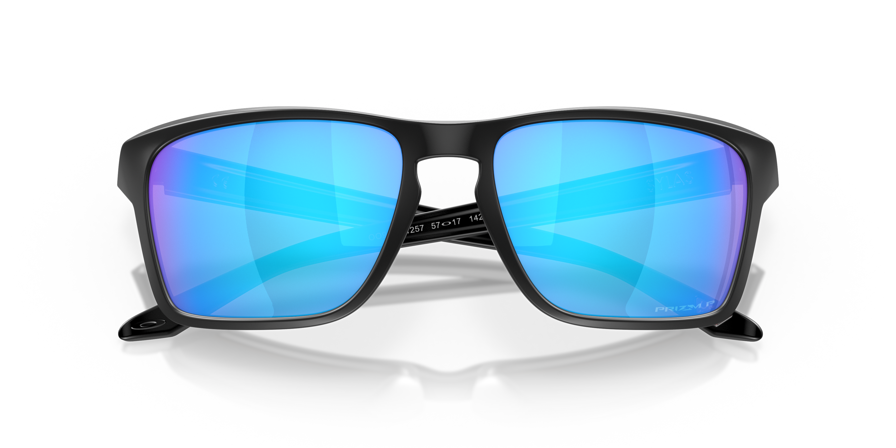 Oakley OO9448 Sylas Men's Rectangle Prizm Sunglasses - Matte Black Frame