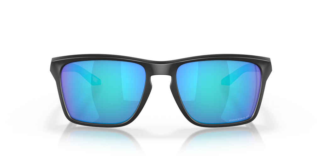 Oakley OO9448 Sylas Men's Rectangle Prizm Sunglasses - Polished Clear Frame
