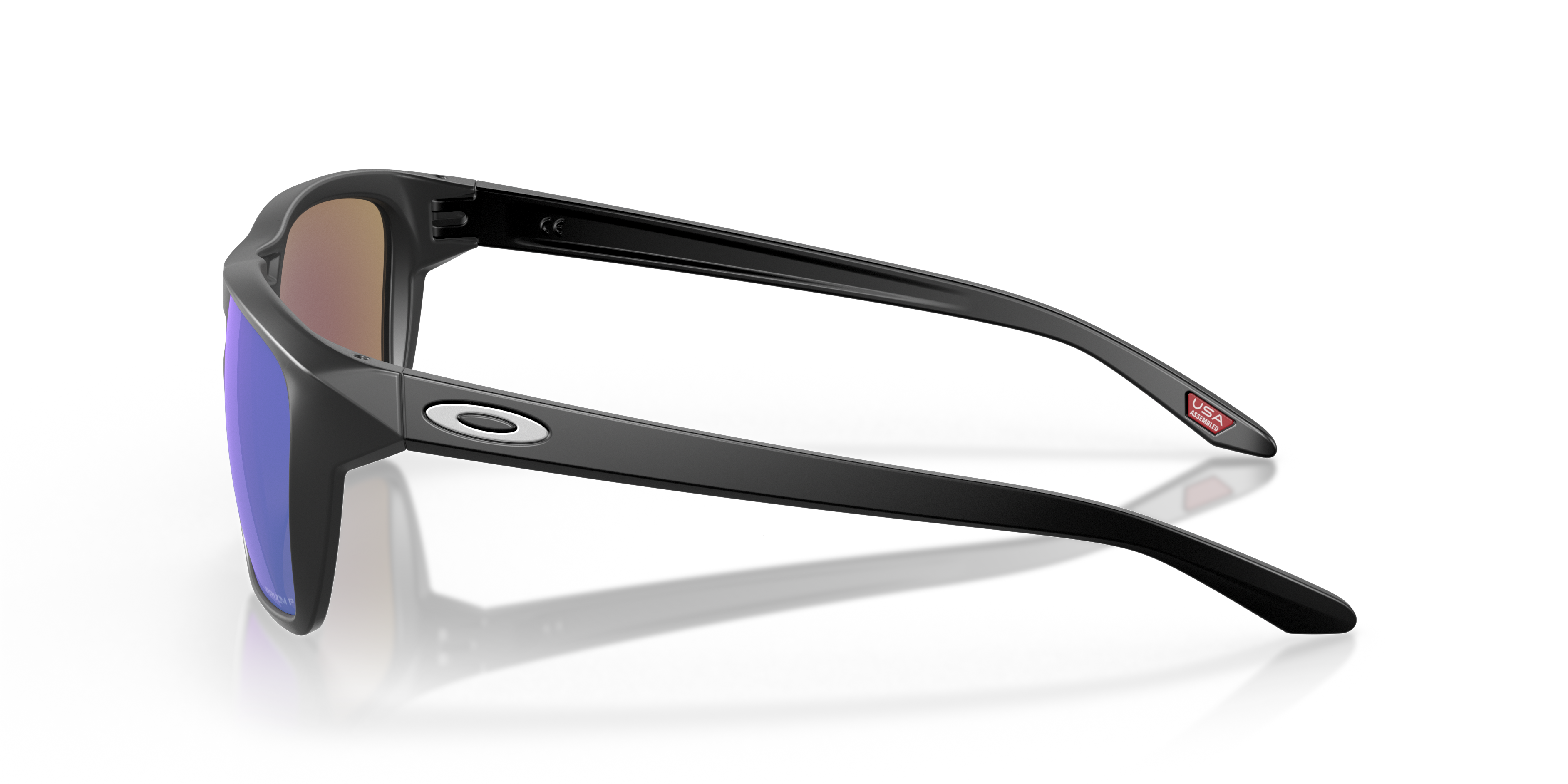 Oakley OO9448 Sylas Men's Rectangle Prizm Sunglasses - Polished Clear Frame