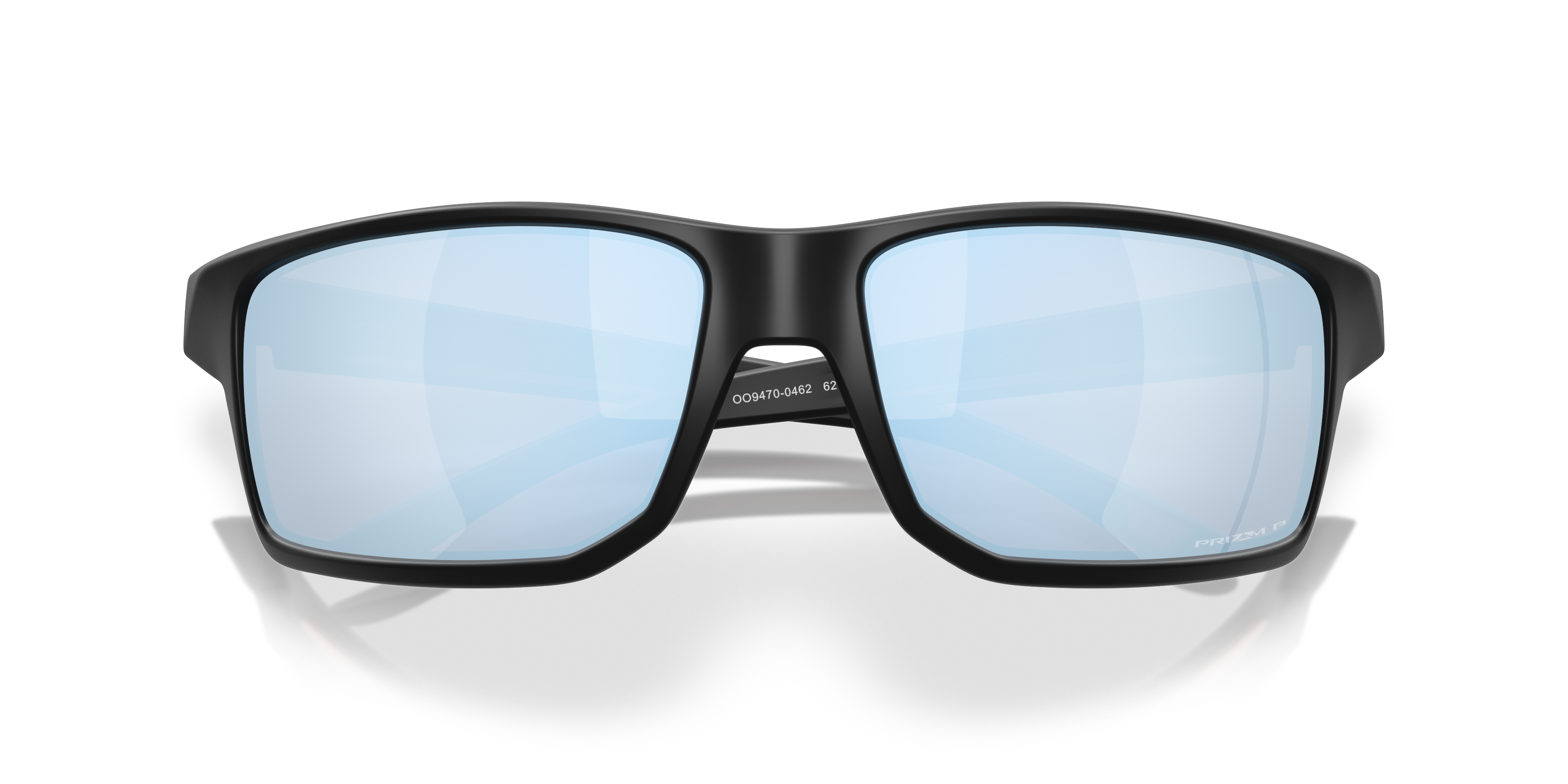 Oakley OO9470 Gibston XL Men's Rectangle Prizm Sunglasses - Matte Black Frame