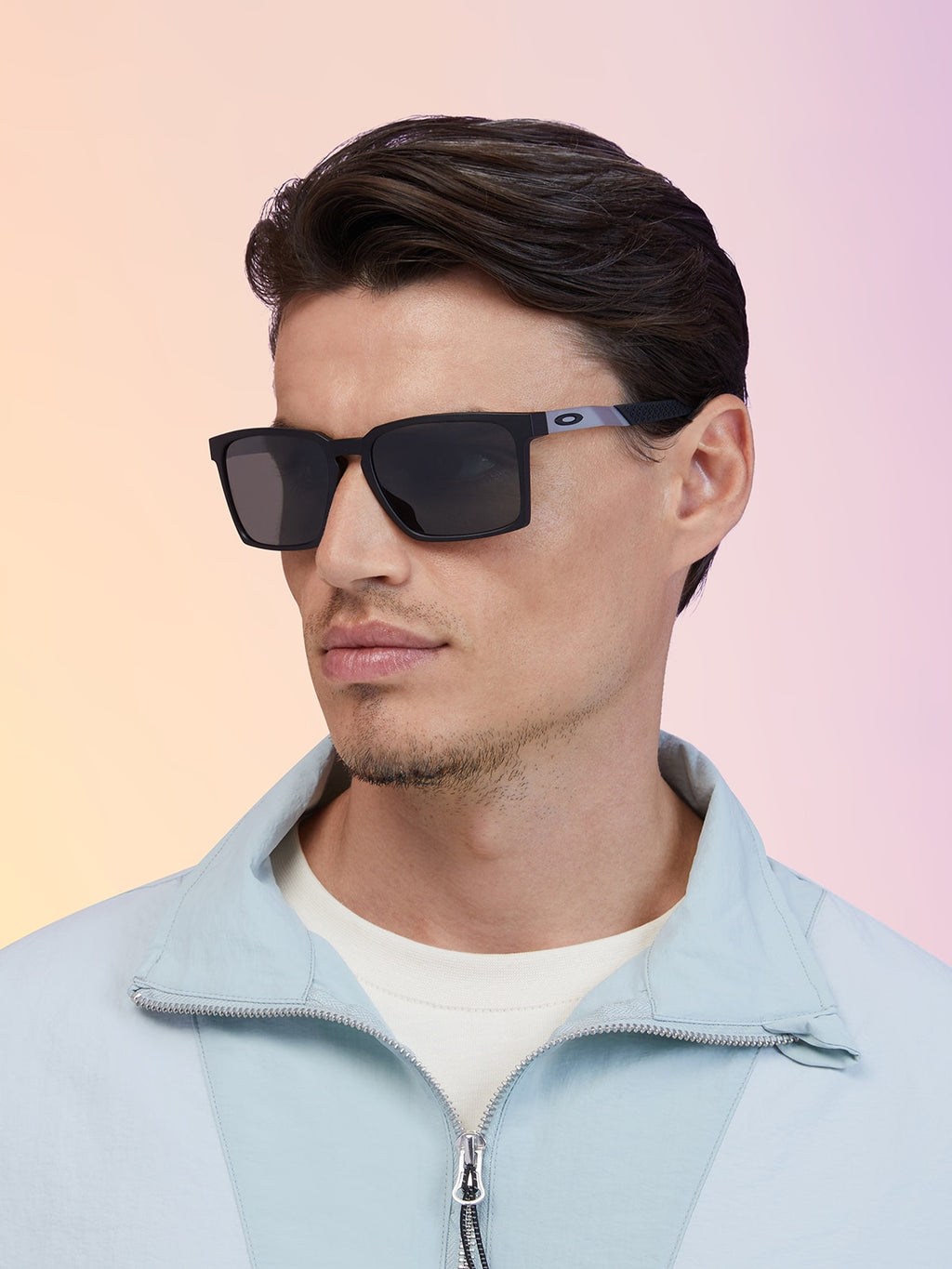Oakley OO9483 Exchange Sun Unisex Rectangle Prizm Sunglasses - Satin Black Frame