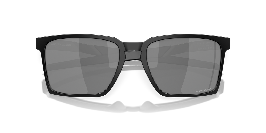 Oakley OO9483 Exchange Sun Unisex Rectangle Prizm Sunglasses - Polished Clear Frame