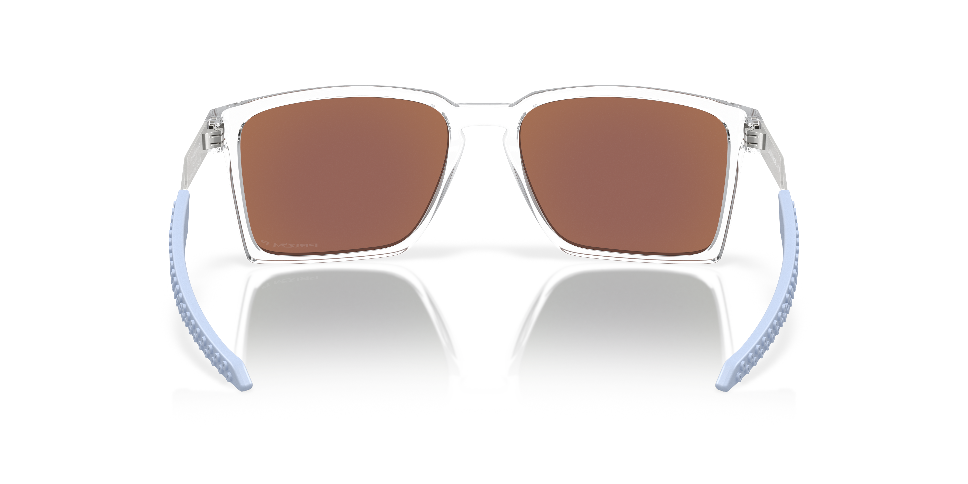 Oakley OO9483 Exchange Sun Unisex Rectangle Prizm Sunglasses - Polished Clear Frame