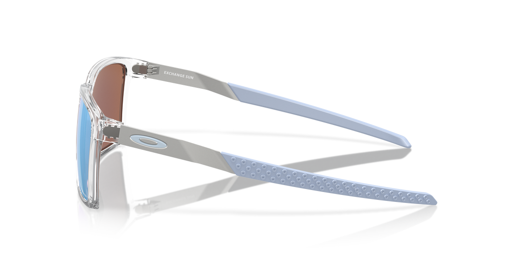 Oakley OO9483 Exchange Sun Unisex Rectangle Prizm Sunglasses - Polished Clear Frame